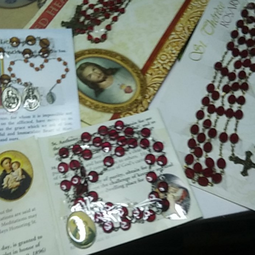 Rosary Collection/St.Teresa/Sacred Heart etc.